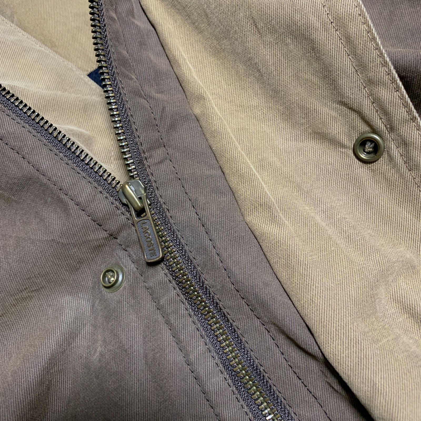 80s~90s】フランス製 LACOSTE ラコステ ジャケット 防寒 DEVANLAY社 