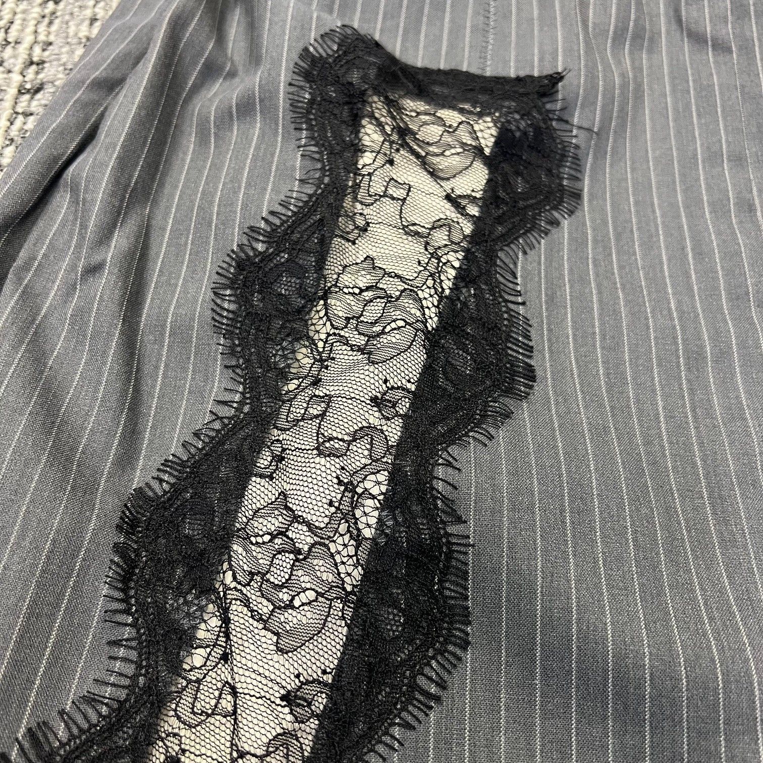 PRANK PROJECT Striped Lace Cami Onepiece