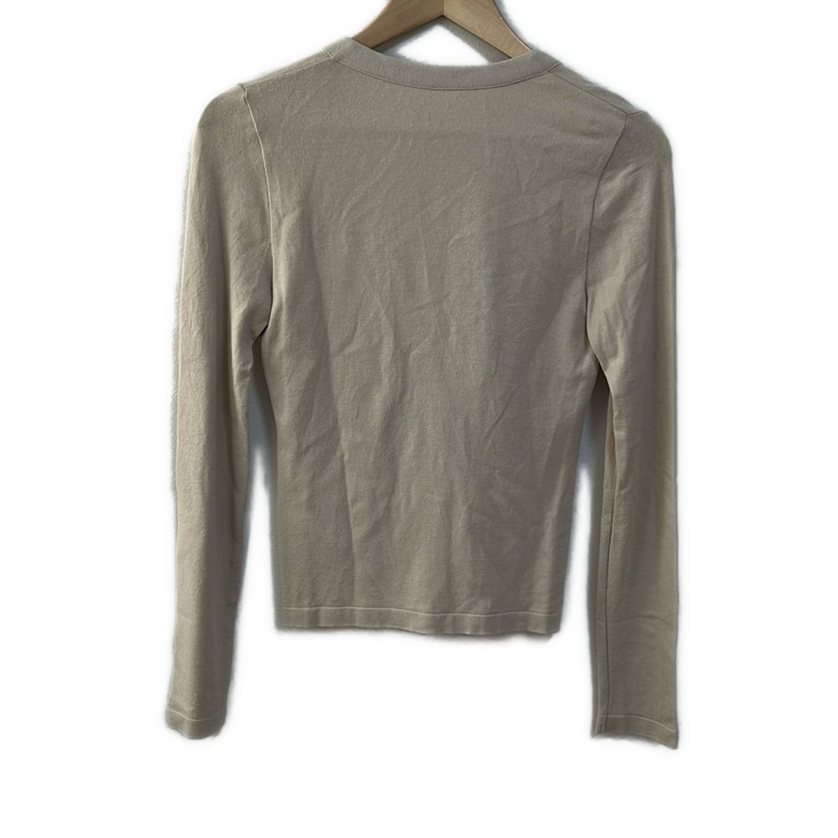 FOXEY フォクシー カーディガン サイズ38 M レディース - ベージュ 長袖