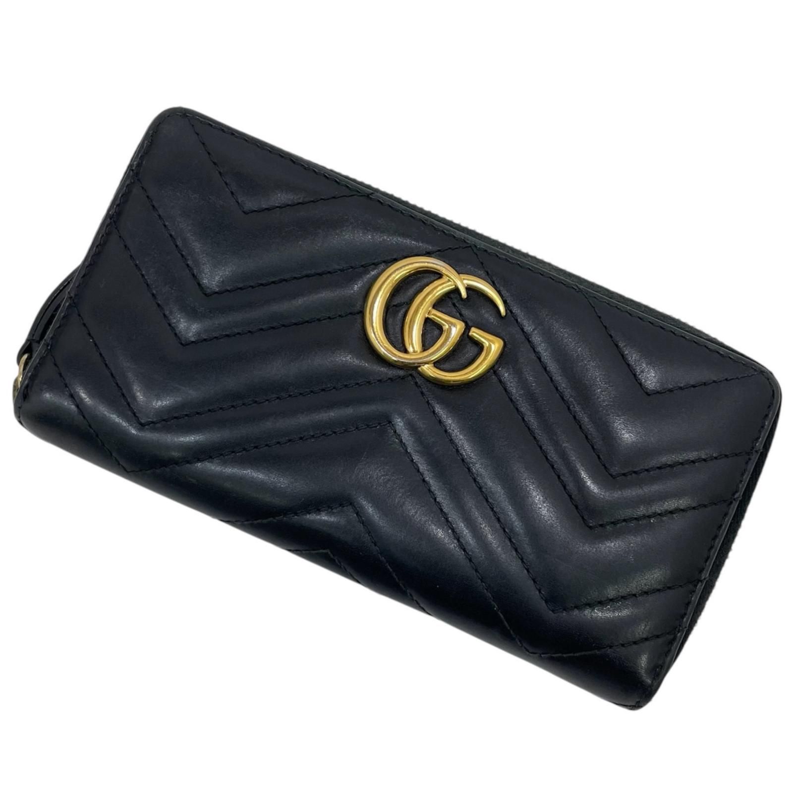中古】GUCCI | グッチ ダブルG ジップアラウンドウォレット GG 中古】GUCCI | グッチ ダブルG ジップアラウンドウォレット GG