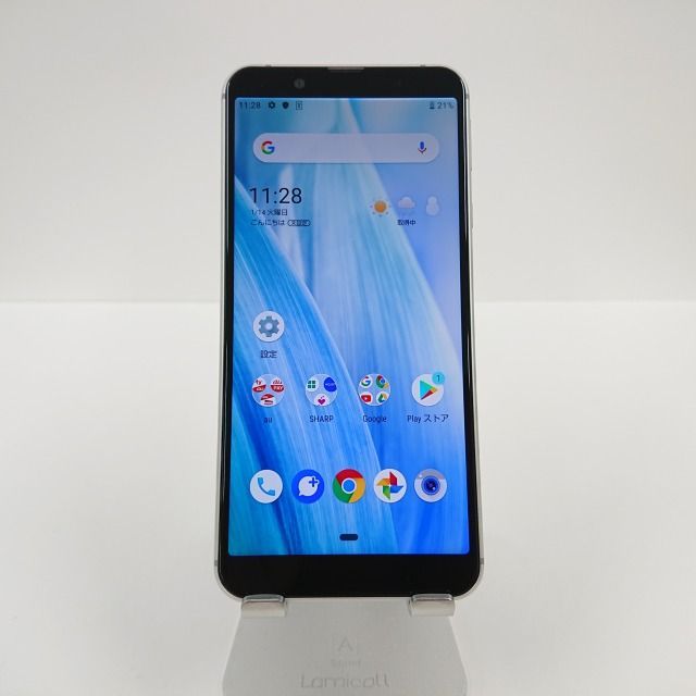 AQUOS sense3 basic SHV48 au シルバー 送料無料 本体 n08429 - メルカリ