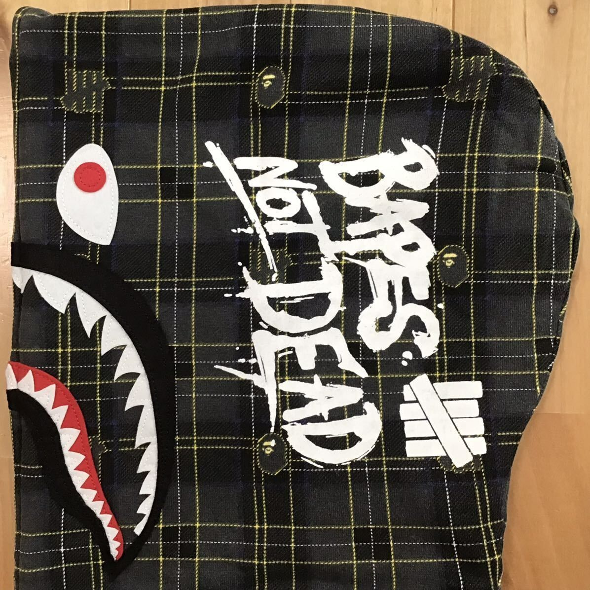 Undefeated × BAPE シャーク パーカー Lサイズ check shark full zip 
