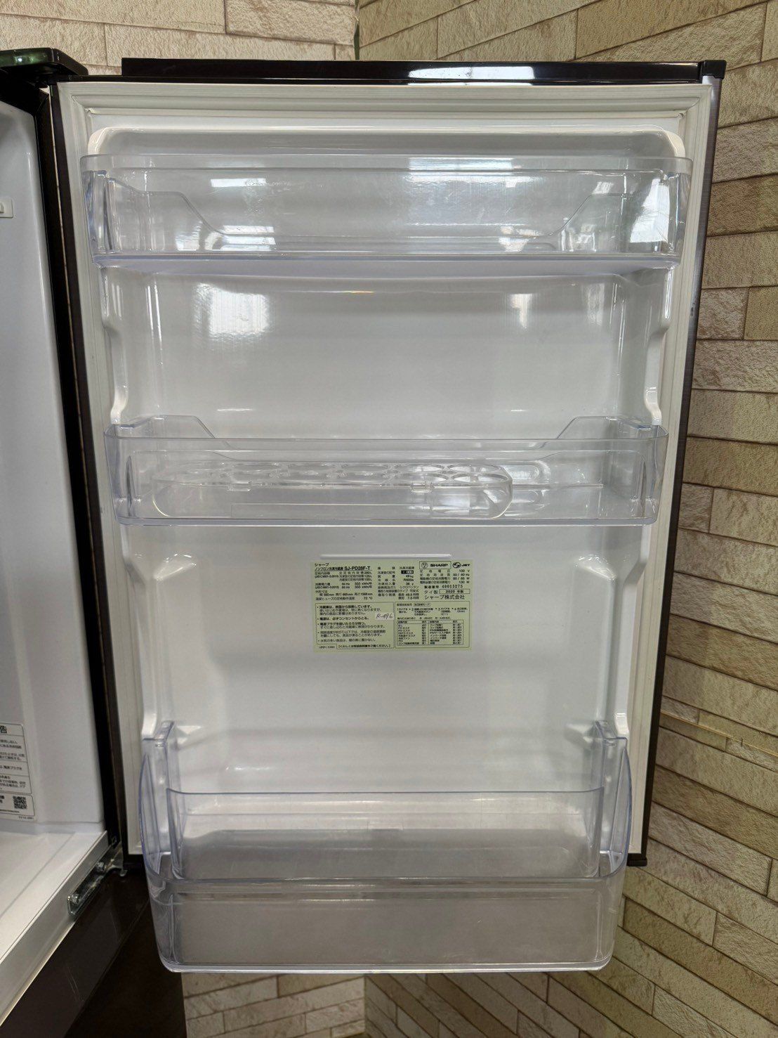 大阪送料無料☆3ヶ月保証☆冷蔵庫☆シャープ☆2020年☆2ドア☆SJ-PD28F