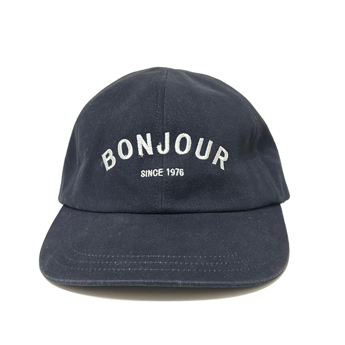 L'Appartement  アパルトモンCA WASHED CAP キャップ L'Appartement(アパルトモン) キャップ美品 - 黒×白 コットン
