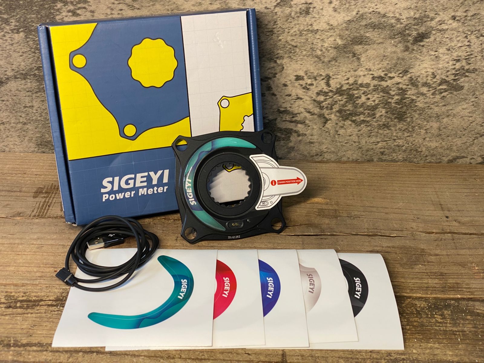 JB173 シゲイ SIGEYI AXO PM013 パワーメーター シマノ 4H BCD104 