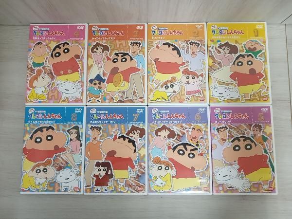 アニメ　DVD　クレヨンしんちゃん　第8期シリーズ　1～24巻　全巻セット DVD 【※※※】[全24巻セット]クレヨンしんちゃん TV版傑作選 第8期