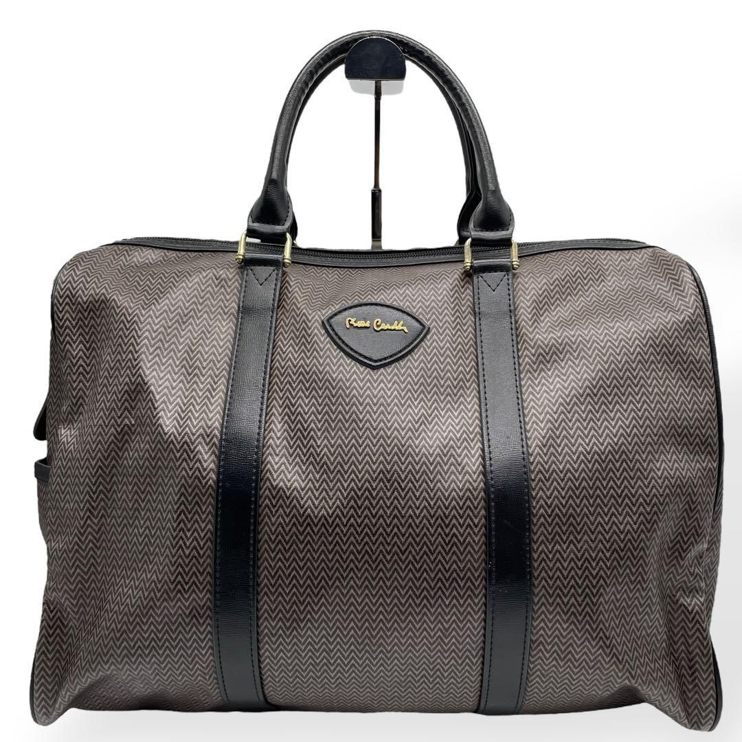 未使用級 ピエールカルダン ヴィンテージ ボストンバッグ  2way ネイビー Yahoo!オークション -「pierre cardin ピエールカルダン