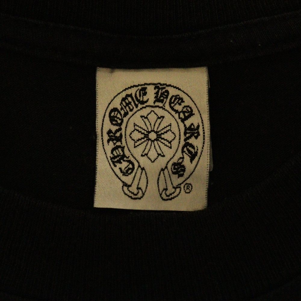 クロムハーツ OLD CHプラスクロスプリント 半袖Tシャツ ブラック　M CHROME HEARTS (クロムハーツ) OLD CH PLS S/S TEE オールド CH