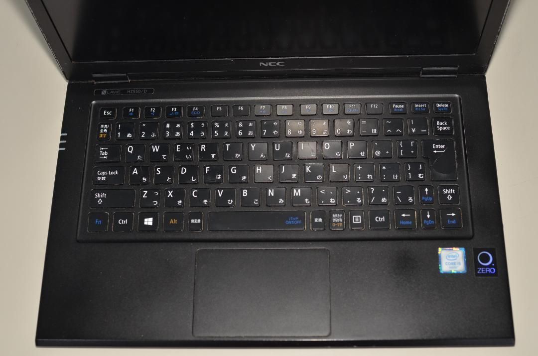 訳ありジャンク品 軽量ノートPC NEC PC-HZ550AB メモリ4GB 訳ありジャンク品 軽量ノートPC NEC PC-HZ550AB メモリ4GB core
