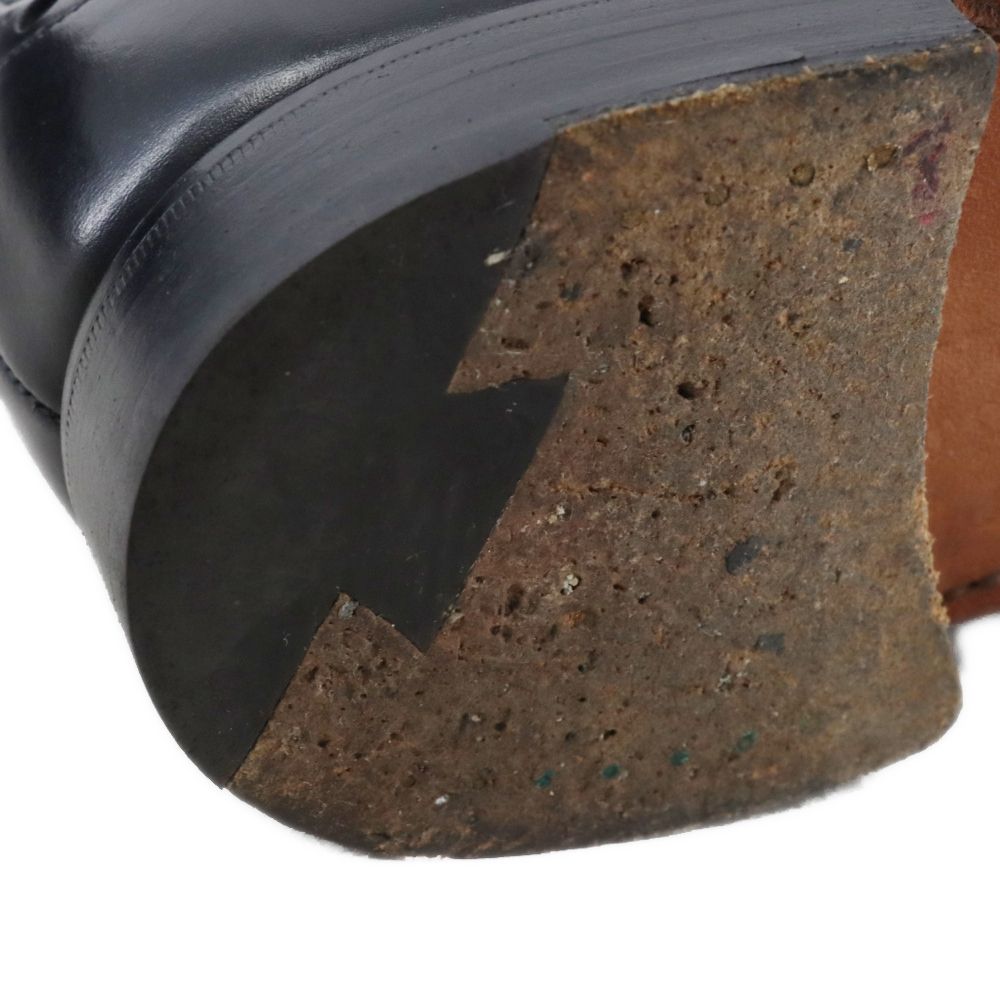 未使用品 バーバリー ロゴバックル エンボスチェック レザー ベルト