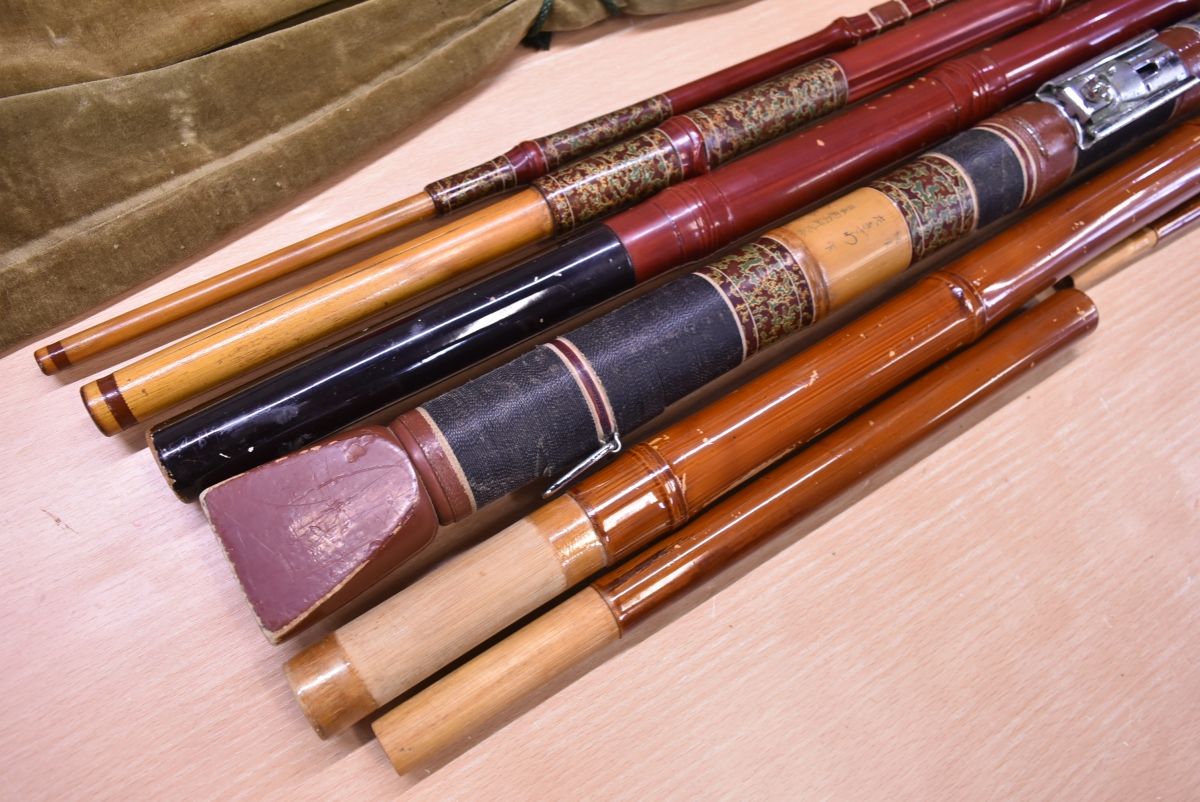  品 秘作 たきざわ作 瀧澤作 石鯛竿 3本半継 約6 02 m 和竿 イシダイ竿 イシダイ イシガキダイ 底物釣り 磯釣り 等に 磯竿 ロッド