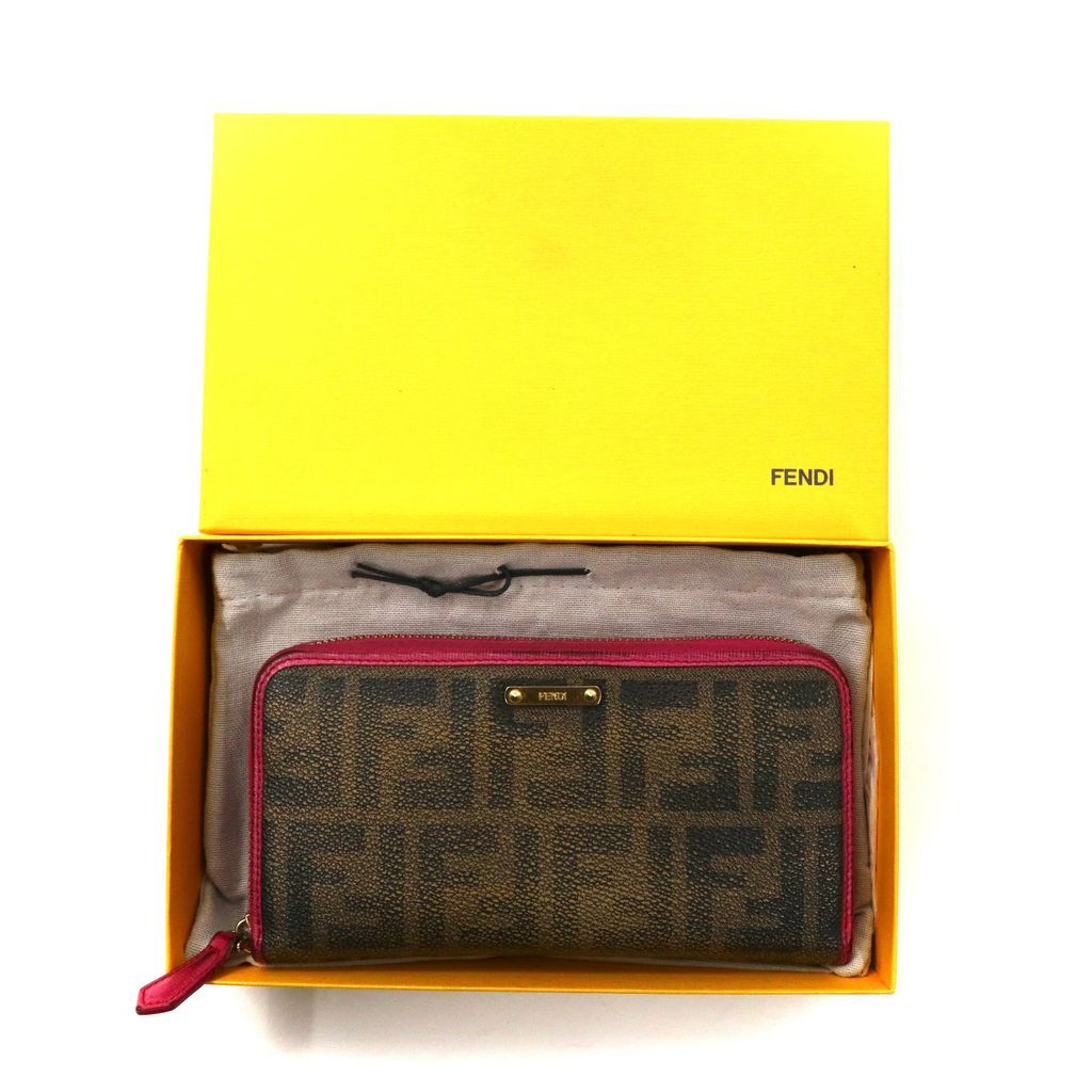 FENDI　長財布　エフイズ　フェンディ　ラウンドファスナー　ベージュ FENDI 長財布 エフイズ フェンディ ラウンドファスナー ベージュ FENDI