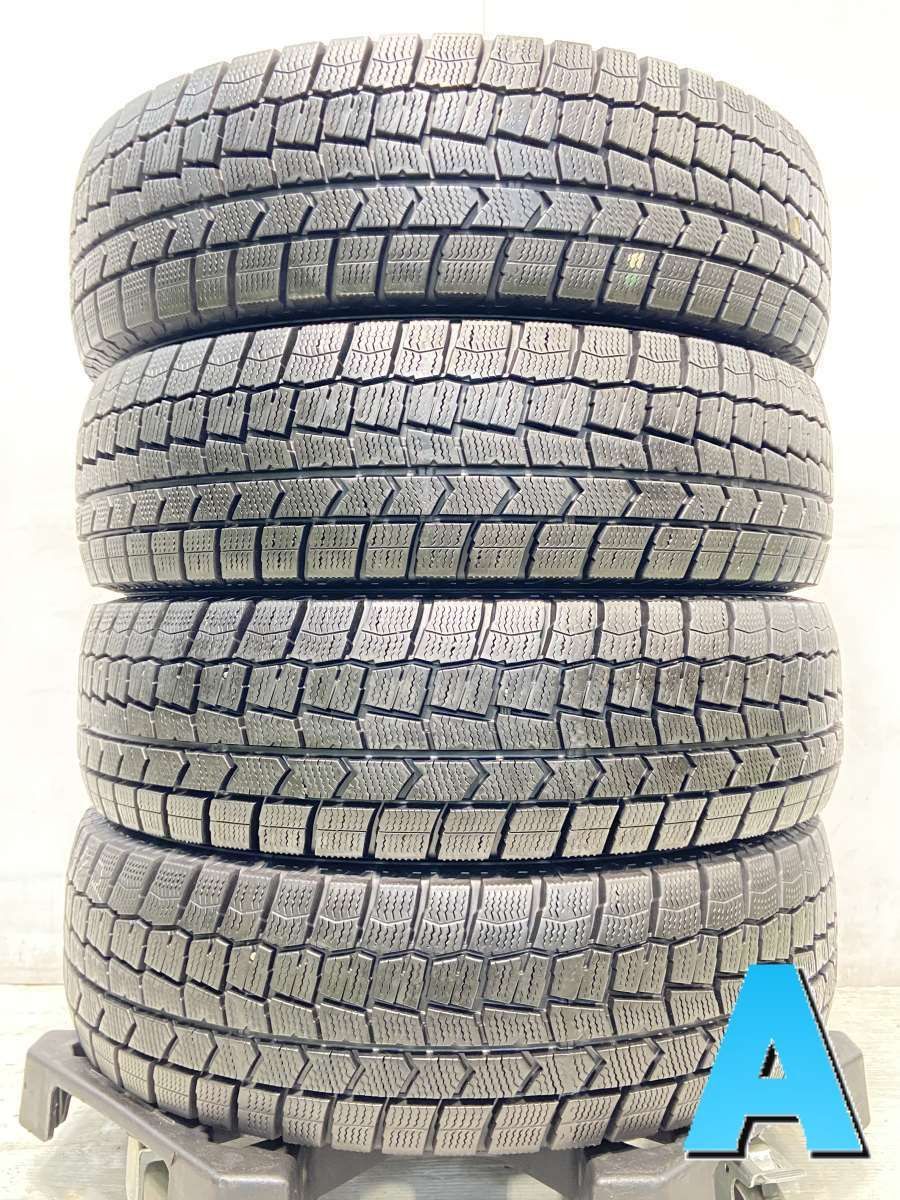 185/70R14  nダンロップ ウィンターマックス WM02 n中古タイヤ スタッドレスタイヤ 4本セットn w14240109901