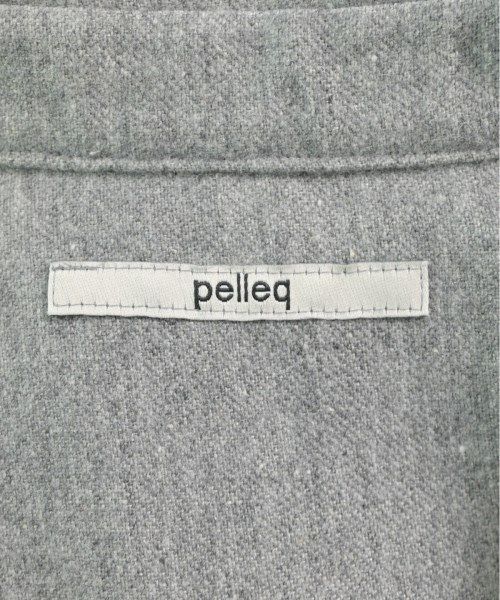 pelleq ペレック カジュアルシャツ 38(M位) グレー 【古着】【中古】