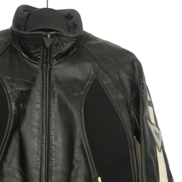 ワイズ×ダイネーゼ ライダースジャケット Y's ワイズ Y's ヨウジヤマモト DAINESE レザー ジャケット シングル