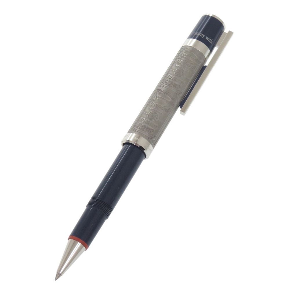 モンブラン グレートキャラクターズ アンディ ウォーホル ボールペン ブルー ステンレススチール 青 1594 MONTBLANC
