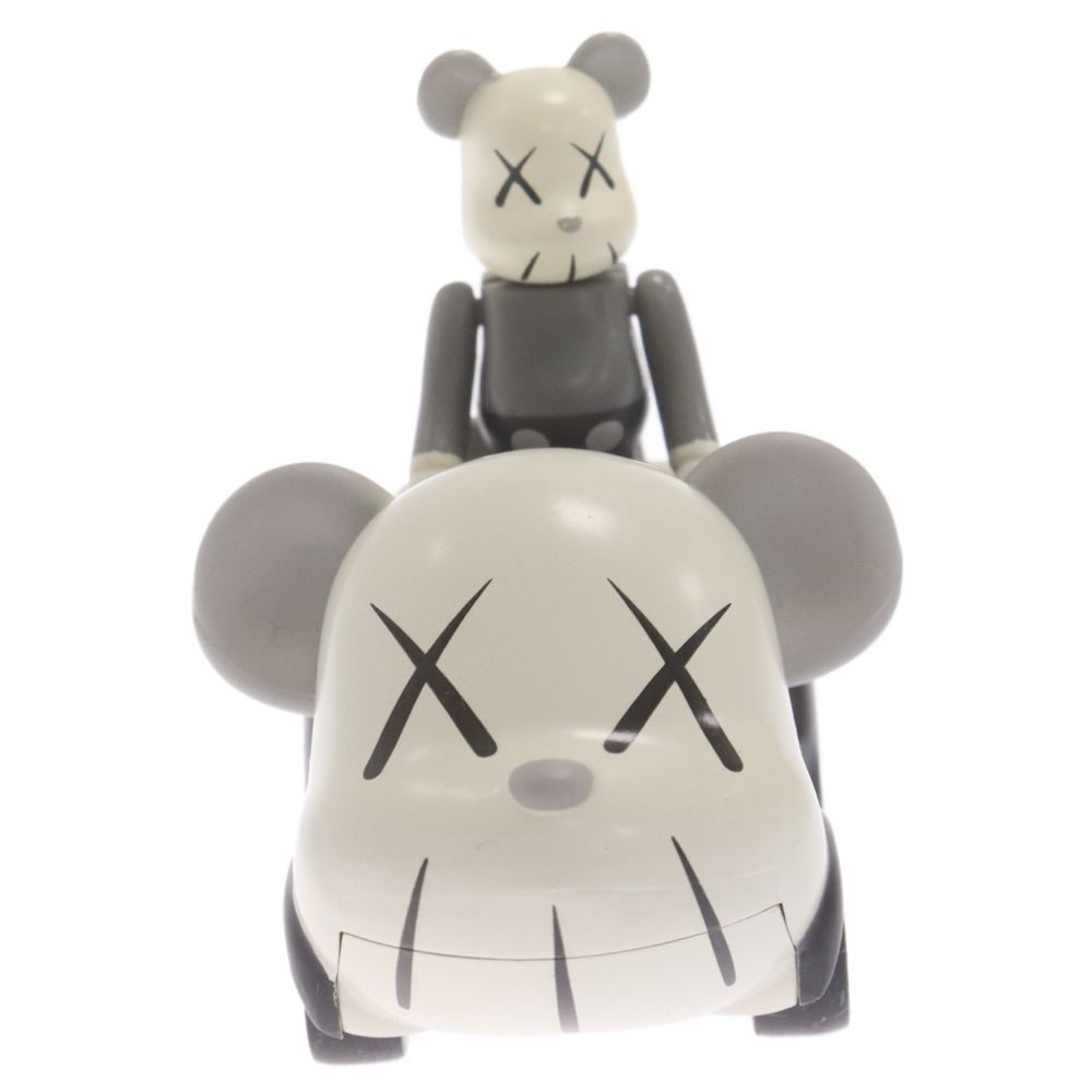 Original Fake (オリジナルフェイク) KAWS カウズ BE@RBRICK ベアブリック チョロQ フィギュアセット グレー - メルカリ