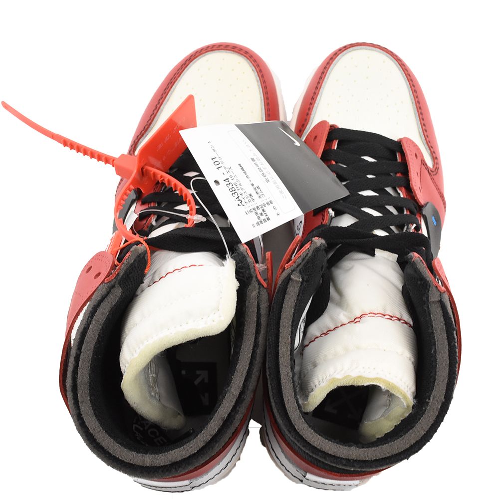 NIKE (ナイキ) ×OFF-WHITE THE 10 AIR JORDAN 1 CHICAGO オフホワイト