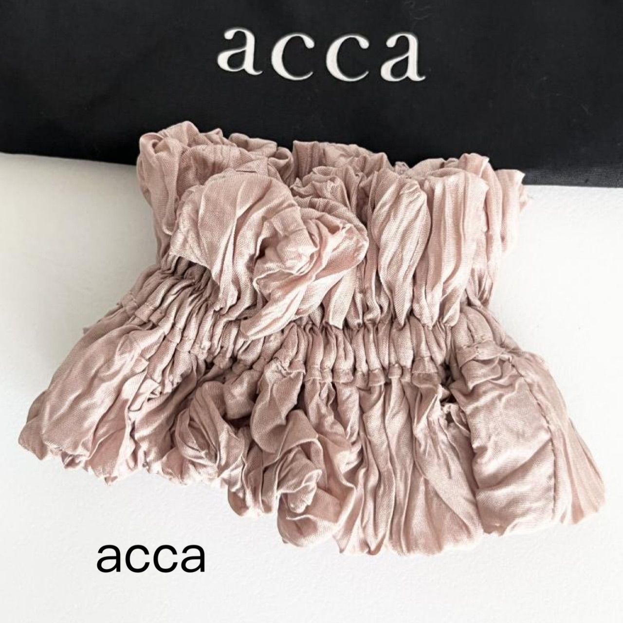 acca アッカ マシュマロシュシュ ピンク 【公式通販】