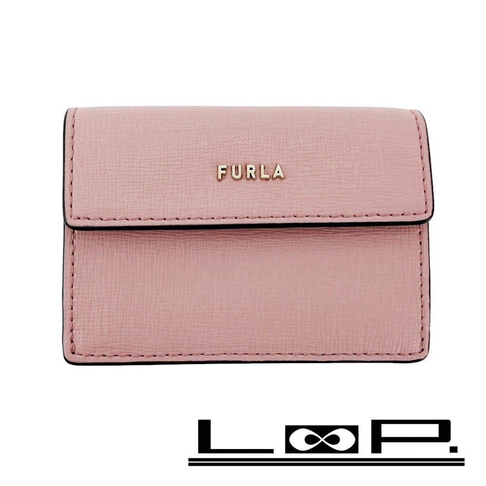 □未使用□ フルラ バビロン コンパクトウォレット 3つ折り 財布  