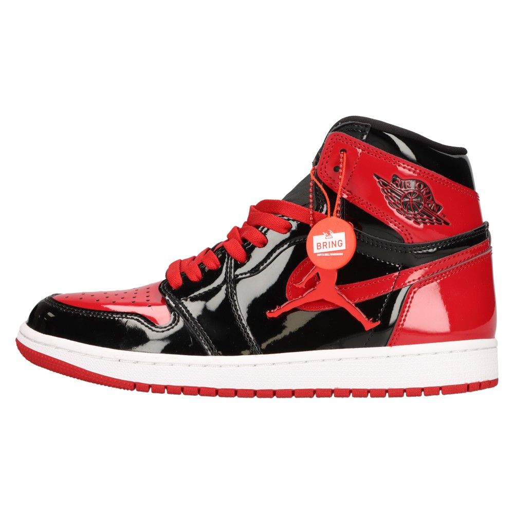 NIKE (ナイキ) AIR JORDAN 1 HIGH OG Patent Bred エアジョーダン1 ...