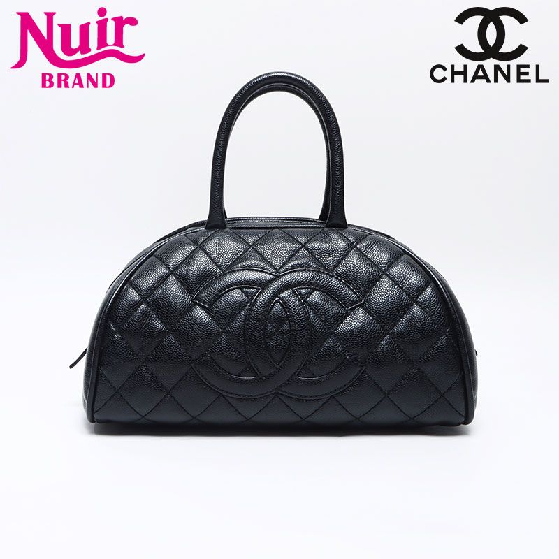 CHANEL シャネル ハンドバッグ キャビアスキン デカココマーク CHANEL シャネル ハンドバッグ キャビアスキン デカココマーク