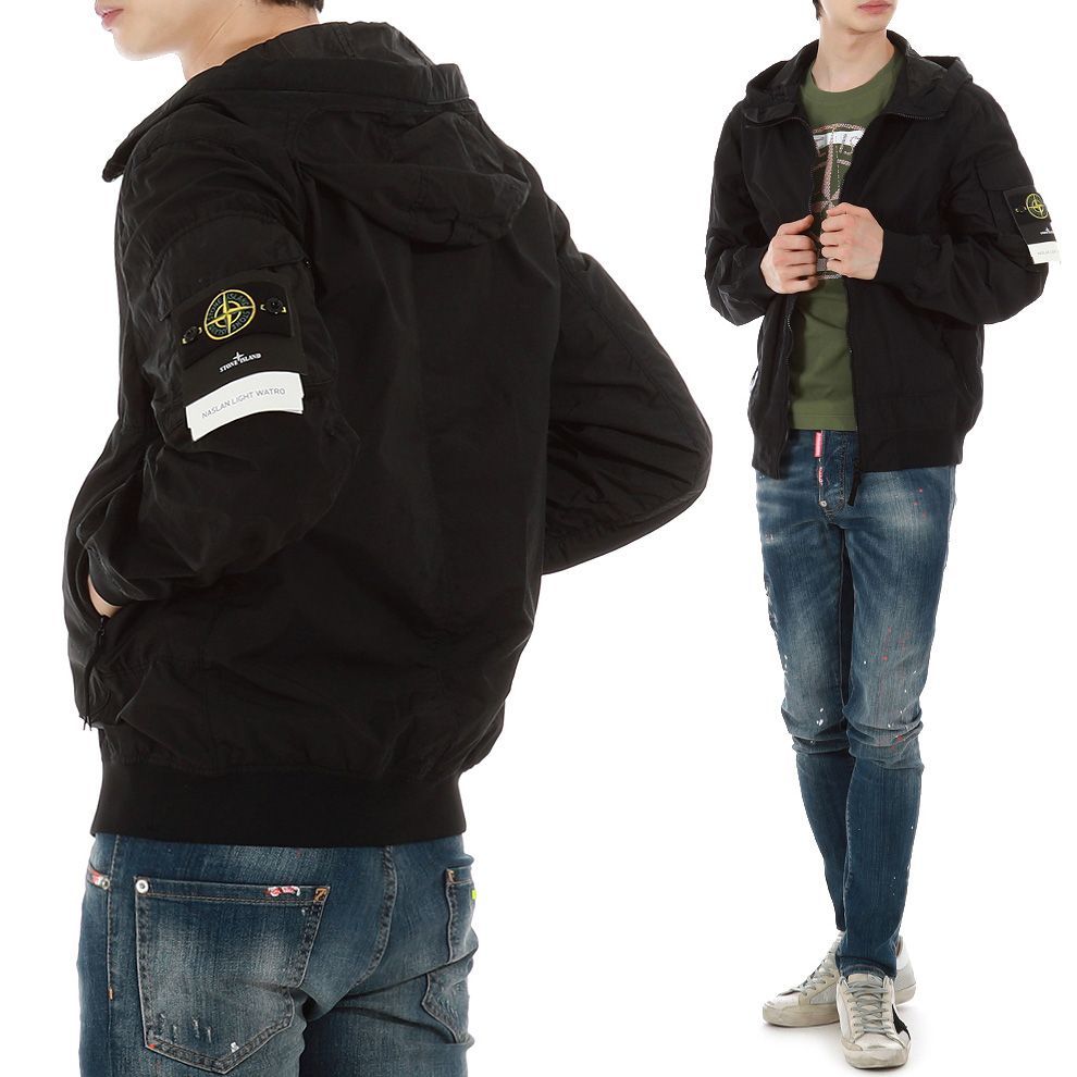 2 STONE ISLAND ストーンアイランド 761540632 V0029 ブラック