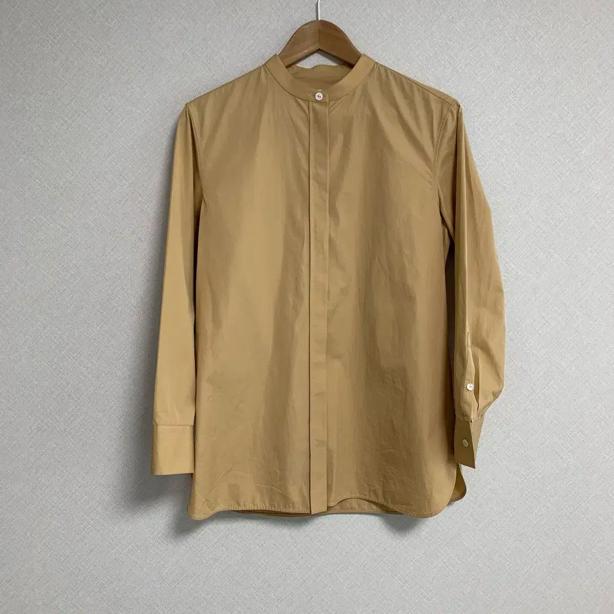 Jil Sander(ジルサンダー) ノーカラー シャツ - メルカリ