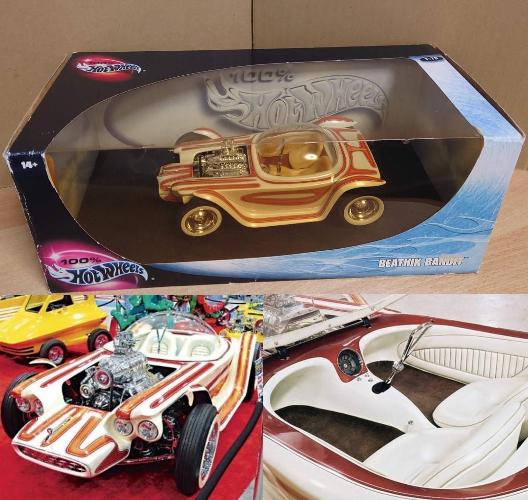 No225ミニカー1/18箱あり BEATNIK BANDIT 1/18 ビートニック バンディット オレンジ Beatnik Bandit - メルカリ
