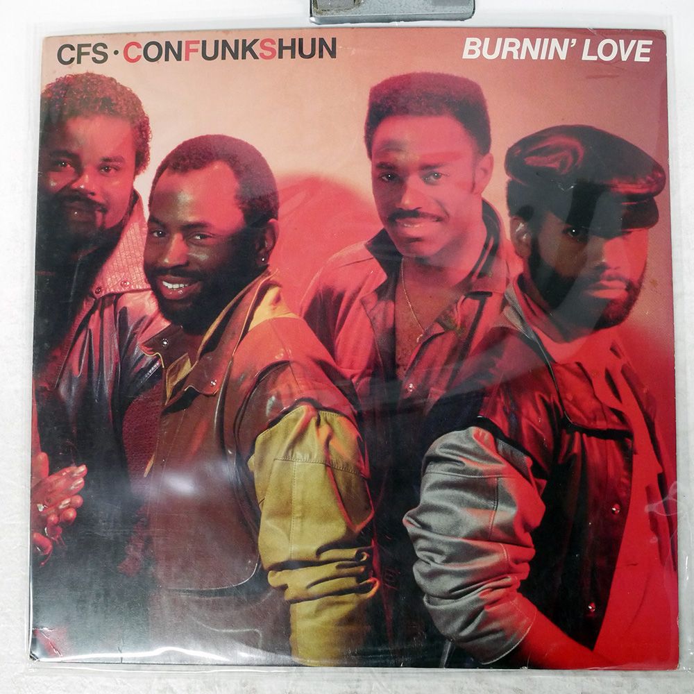 US盤 CON FUNK SHUN/BURNIN' LOVE/MERCURY 4228269631M1 LP