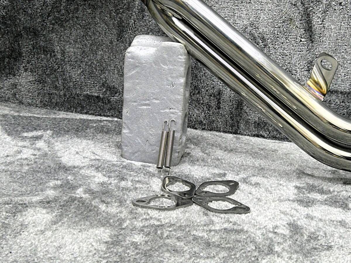 NC39 NC42 ナカノ42.7πマフラー ステンレスERアウター NC39 NC42