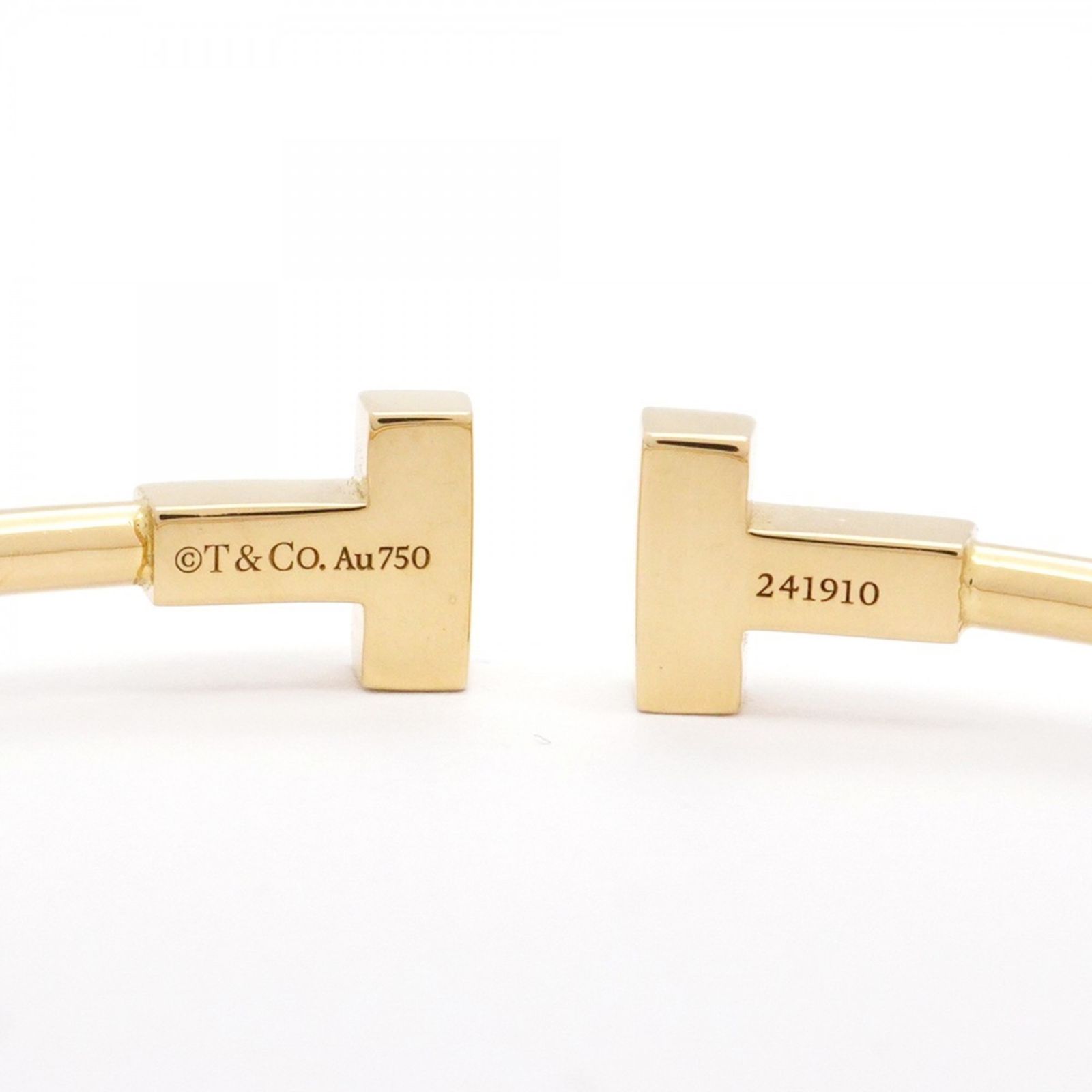 ティファニー Tiffany ティファニー バングル Tワイヤー 18KYG イエローゴールドレディース P1273075 FORTGASGNV_COM_BR