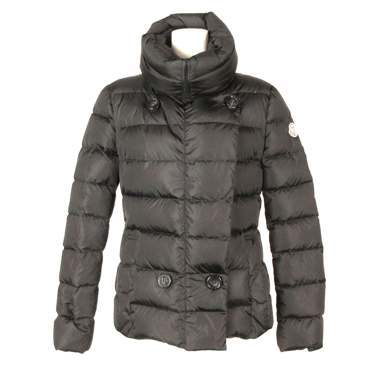 MONCLER(モンクレール) ダウンジャケット サイズ1 S レディース PALAS(パラス) 黒 長袖/冬 - メルカリ