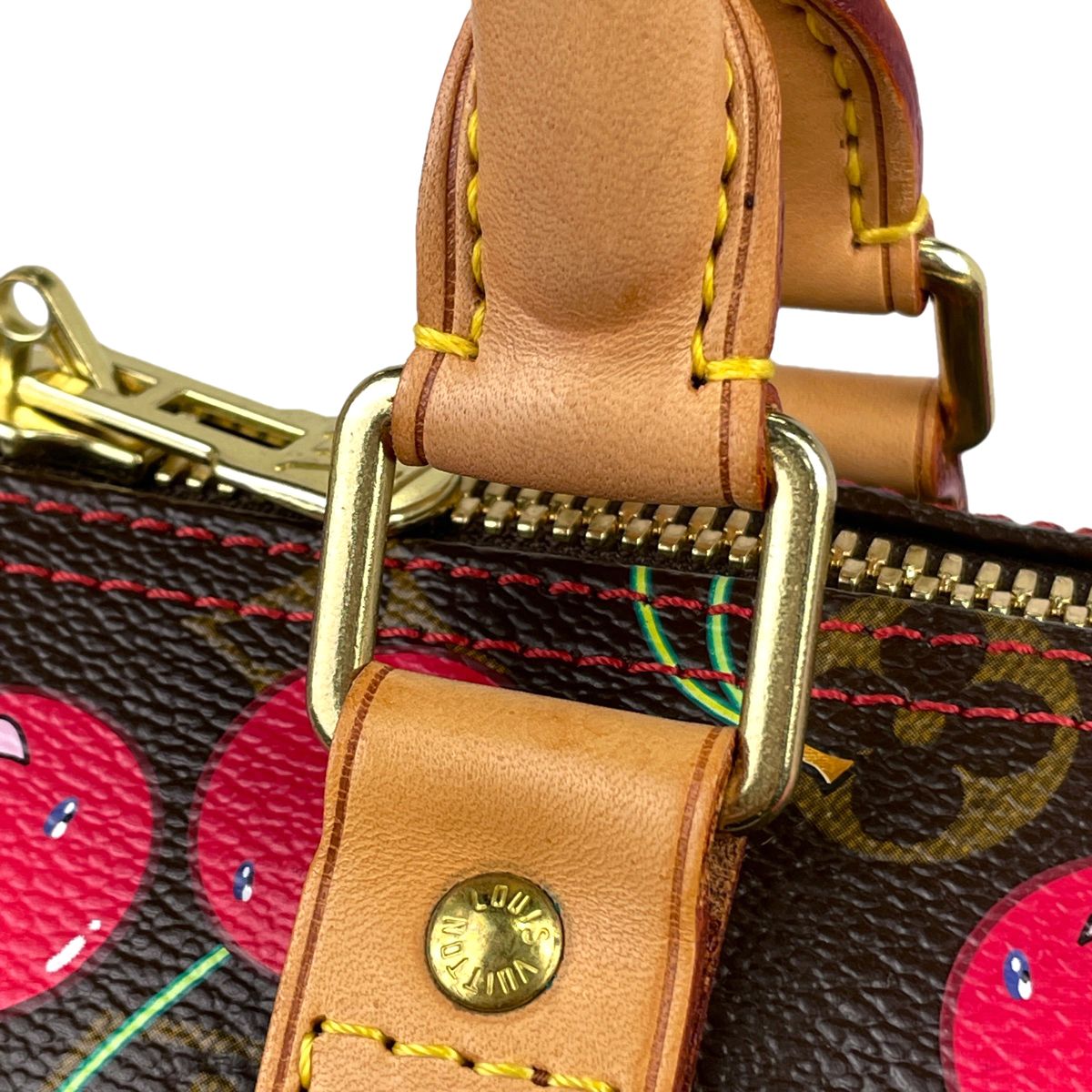 ルイ・ヴィトン Louis Vuitton キーポル 45 ハンドバッグ 旅行 村上隆 