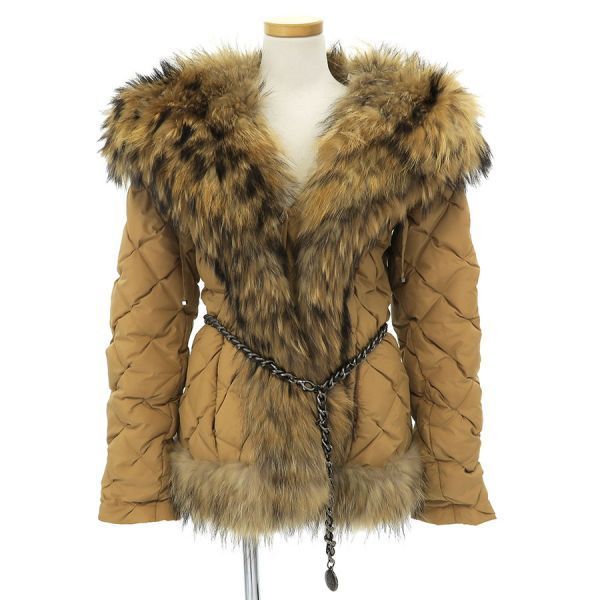 ダウンコート 茶 ブラウン モンクレール レリアン MONCLER ブラウン（茶色）系 MONCLER(モンクレール) ダウンジャケット