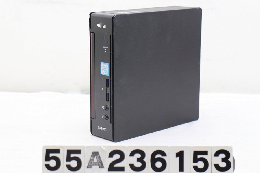 富士通 ESPRIMO Q556/R Core i3 7100T 3.4GHz/8GB/128GB(SSD)/RS232C/Win10 【55A236153】