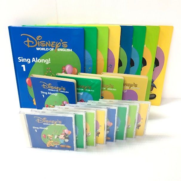 ディズニー英語システム シングアロング DVD ブラシ版 2008年 未開封有  s-819 DWE ワールドファミリー