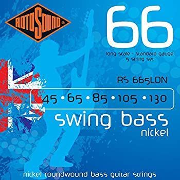 -非常に良い ROTOSOUND ロトサウンド ベース弦 5弦 Nickel Roundwound | Standard .045-.130 RS665LDN