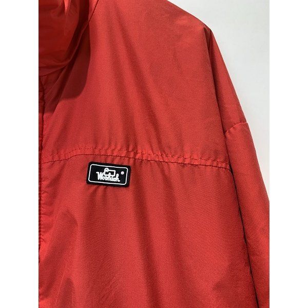 WOOL RICH ナイロンジャンパー ワンポイントロゴ アウター 古着 ウール