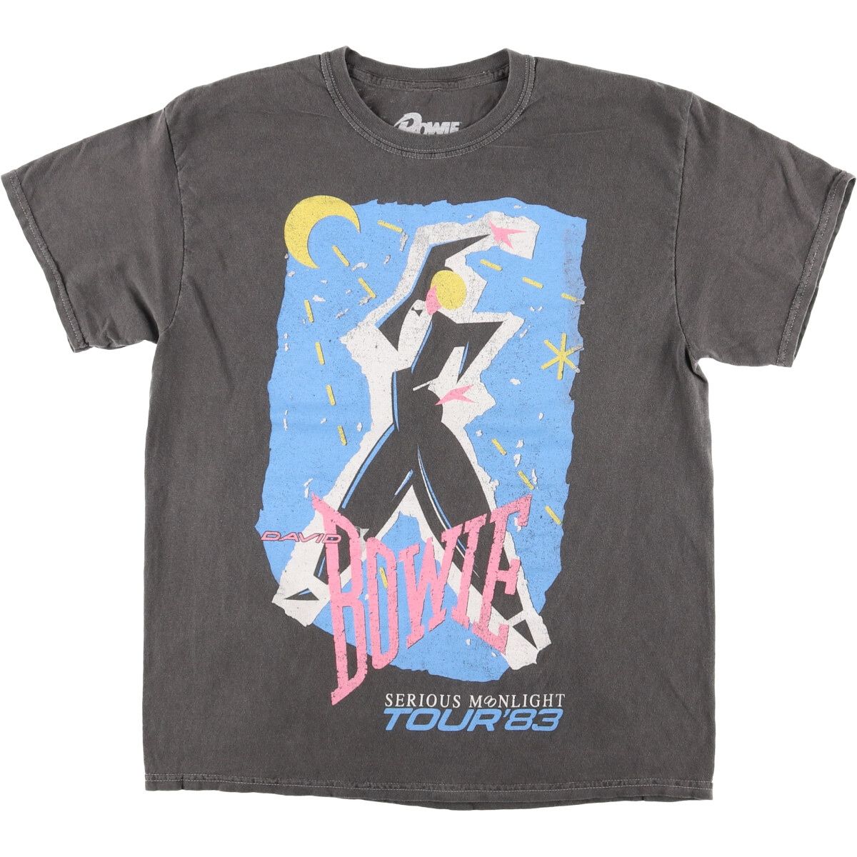 古着 DAVID BOWIE デヴィッドボウイ バンドTシャツ バンT メンズL