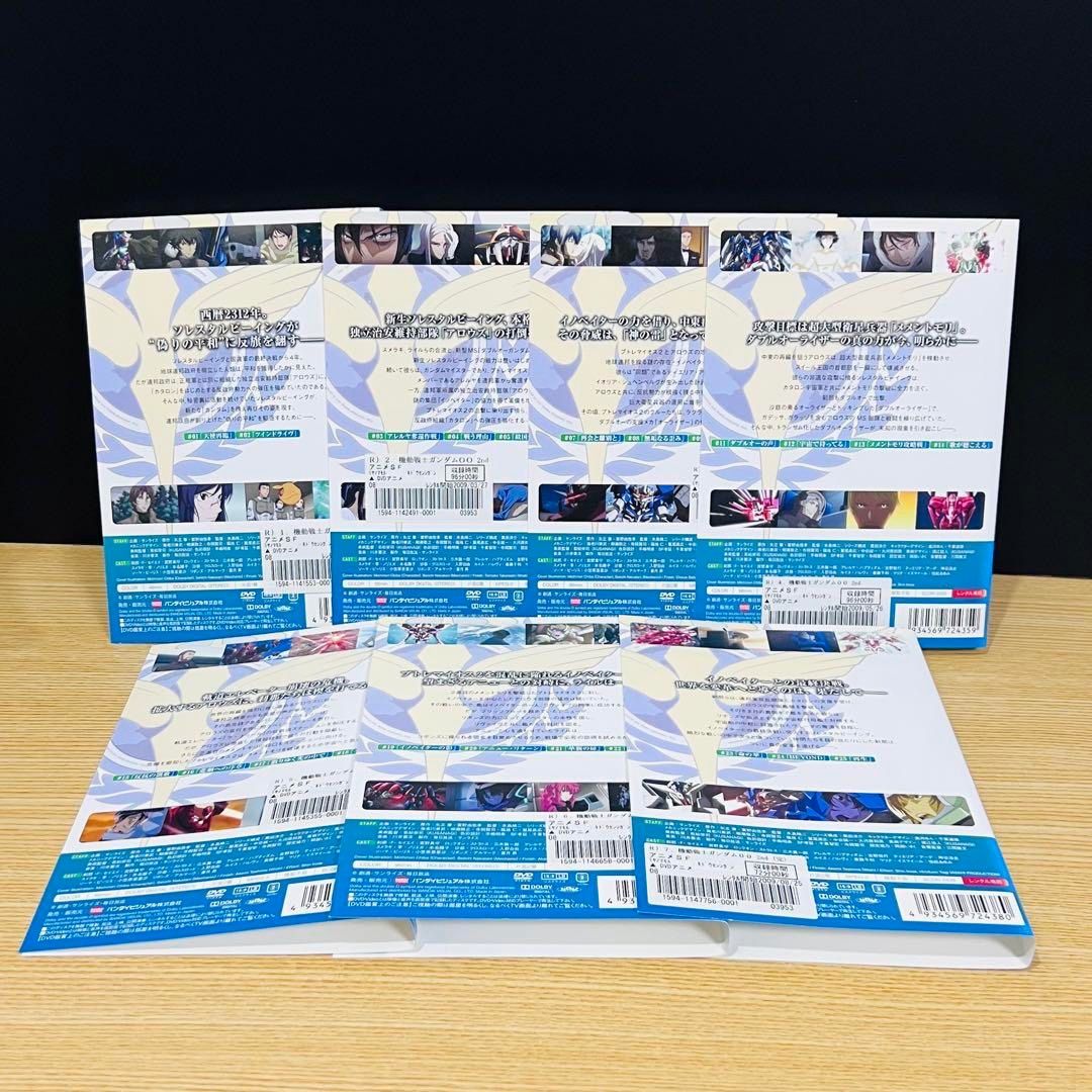 機動戦士ガンダムOOダブルオー 1期＆2期 DVD全14巻 レンタル落ち