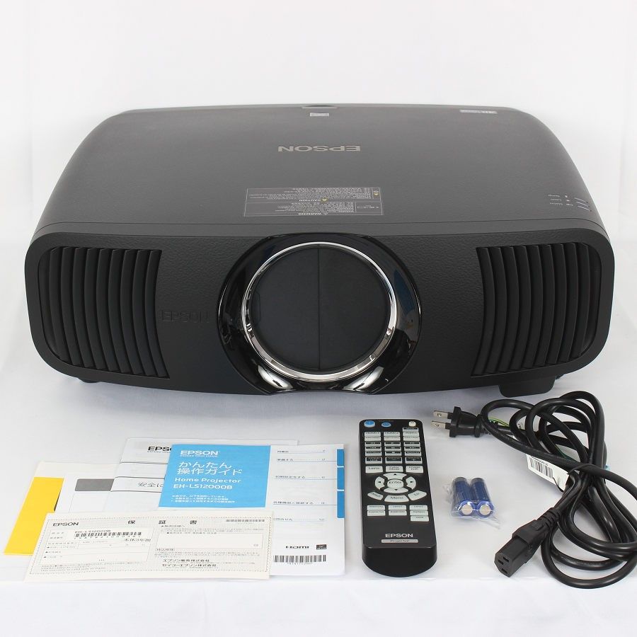 EPSON EH-LS12000B プロジェクター 美品 美品】エプソン dreamio EH-LS12000B ホームプロジェクター