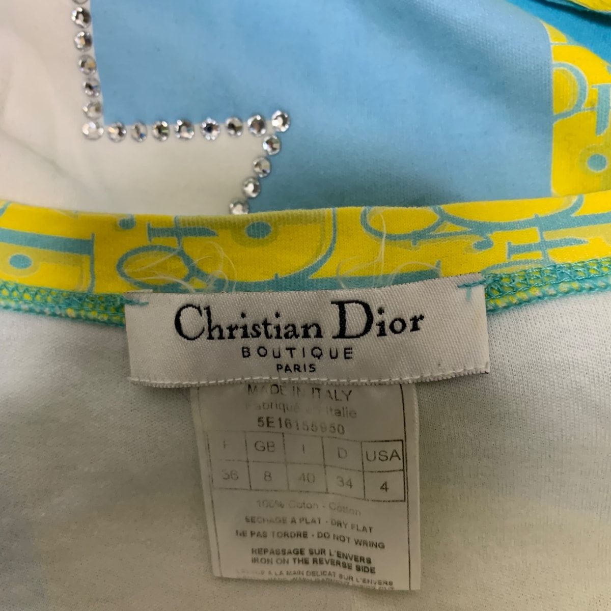 ディオール/クリスチャンディオール 半袖Tシャツ サイズ40 M ...