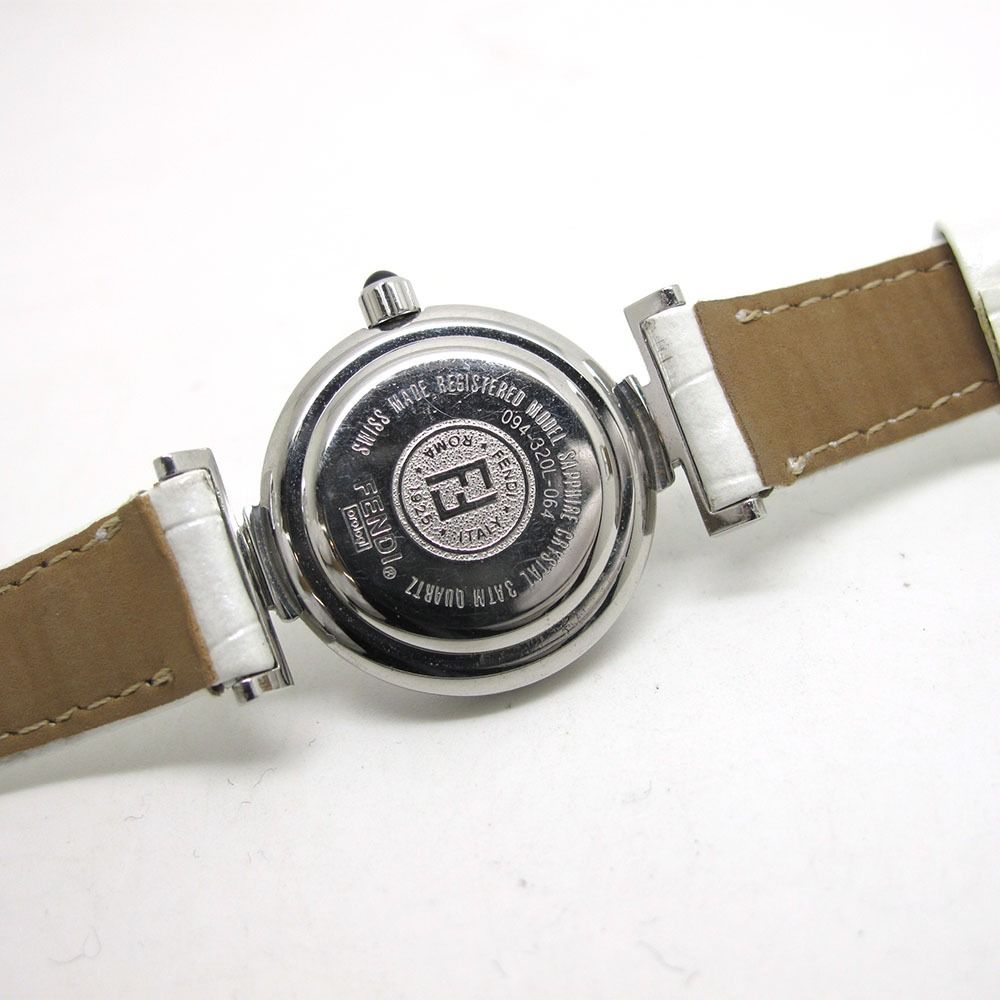 FENDI フェンディ 腕時計 320L 12Pダイヤ シェル文字盤 クォーツ 