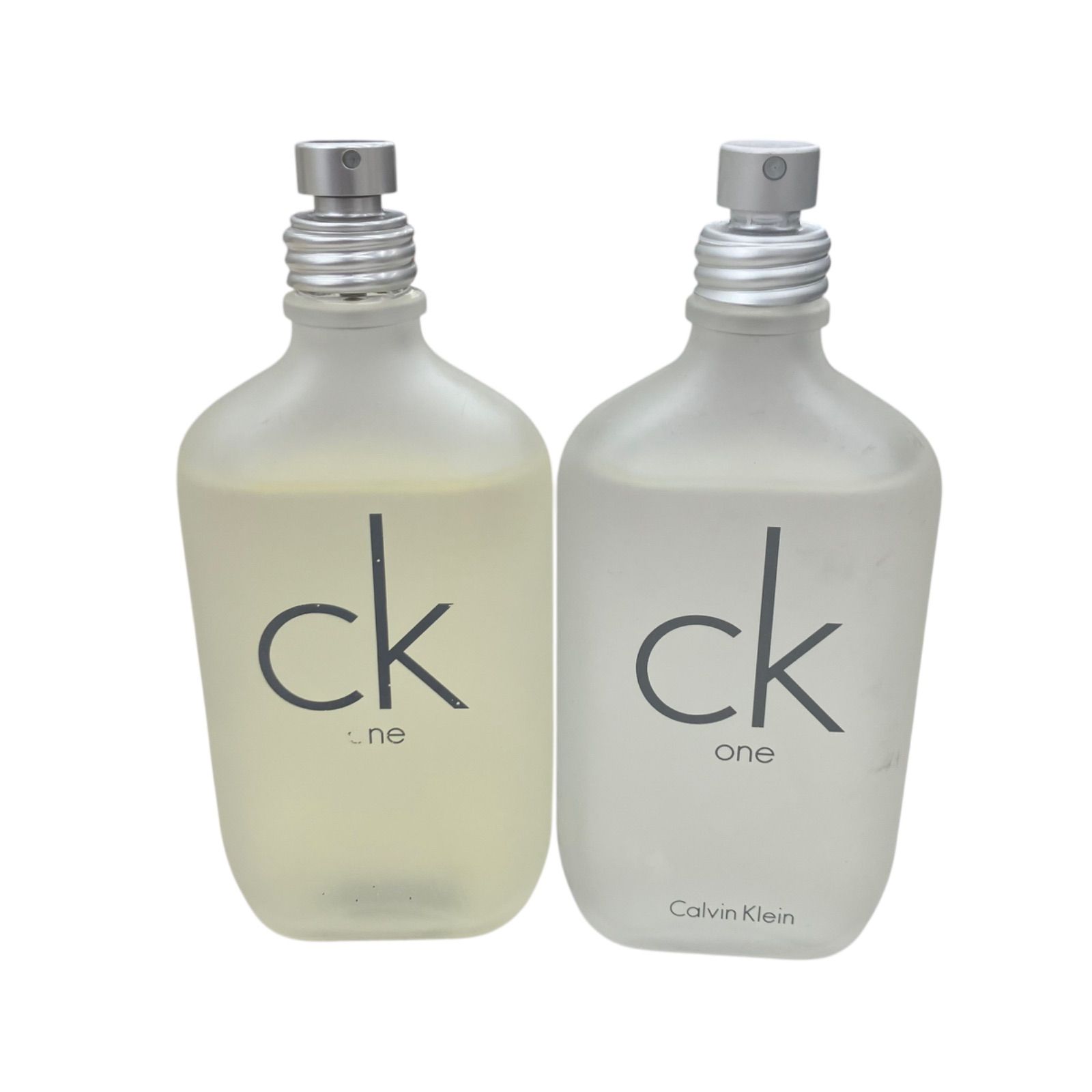 186001　現状品　Calvin Klein カルバンクライン ck one 100ml オードトワレ　2点まとめ売り