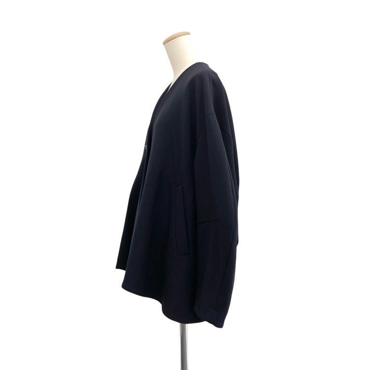 ENFOLD エンフォルド VASE JACKET ノーカラーフロントボタン