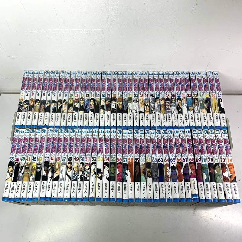 BLEACH ブリーチ 1〜74巻　全巻セット　まとめ売り　漫画　本 Amazon.co.jp: Bleach ブリーチ 1〜74巻 全巻セット まとめ売り 漫画