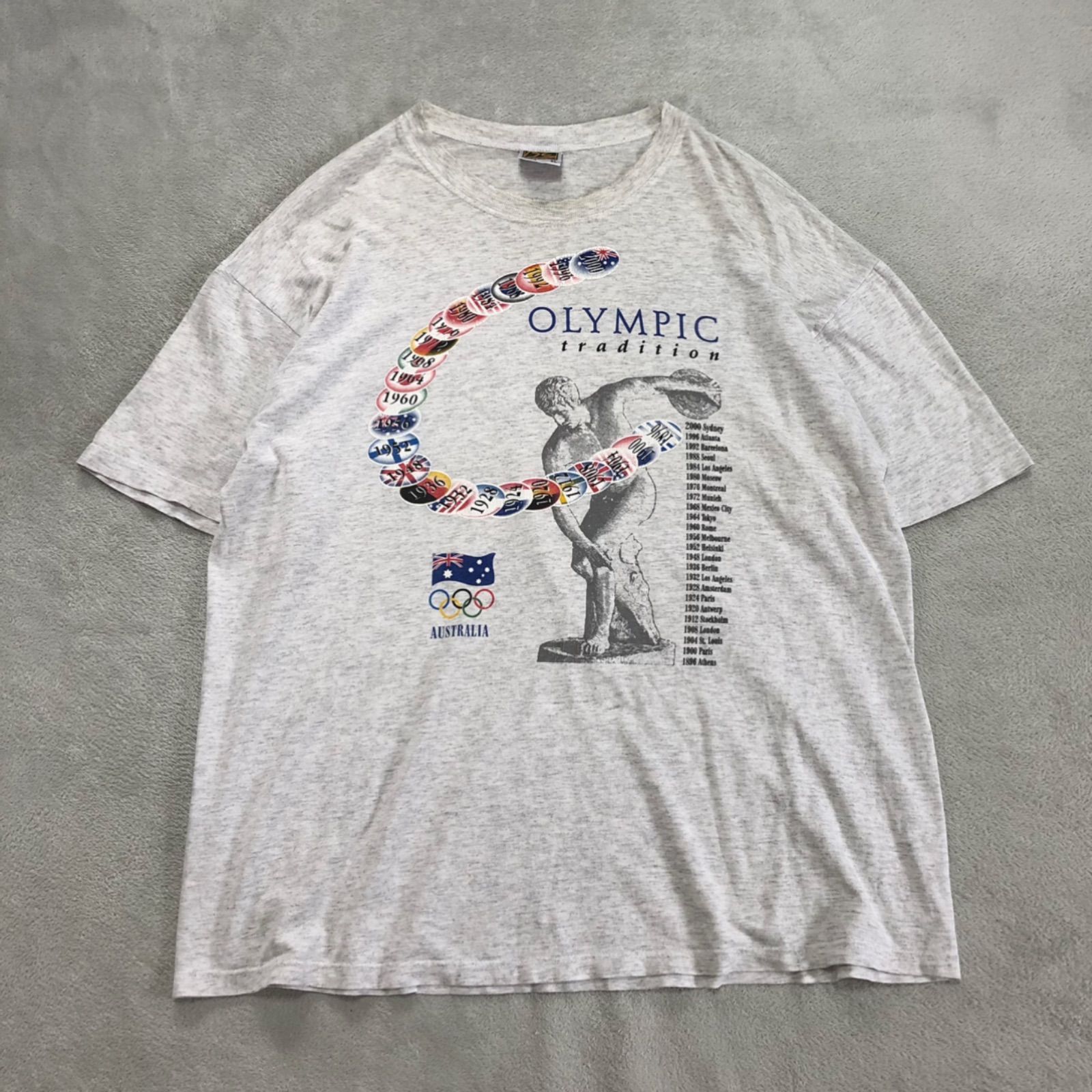 シドニーオリンピック プリントTシャツ シングルステッチ