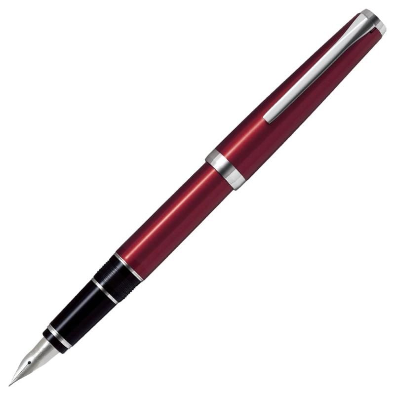 パイロット万年筆 エラボー レッド 細字軟 SEF FE-25SR-RSEF