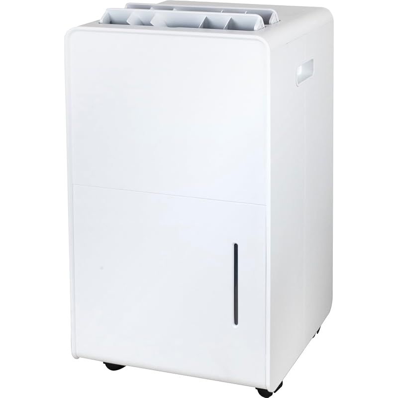 山善 除湿機 衣類乾燥 除湿器 コンプレッサー式 小型 強力除湿 除湿量 6.0L 衣類モード 切タイマー キャスター付き マットホワイト EDC-H601 W